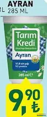TARIM KREDİ AYRAN 285 ML fiyat ve kampanya bilgisi